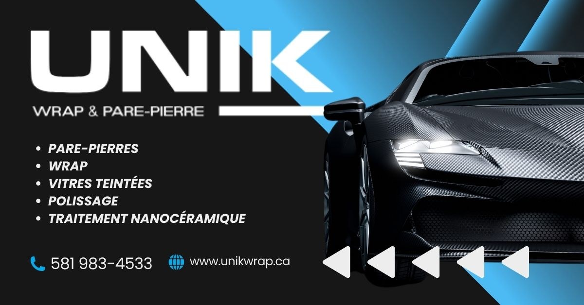 Bannière UNIK Wrap & Pare-Pierres